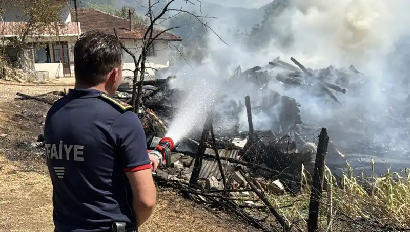 Evde Çıkan Yangın Ormanda Büyük Facia Yaratıyor: Ekipler Tüm Güçleriyle Mücadele Ediyor