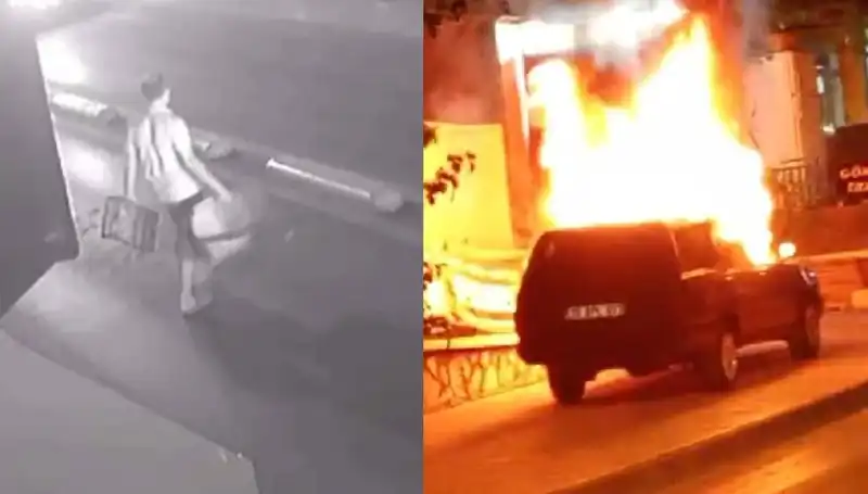 Boşanma Sürecinde İnanılmaz Olay: Eşinin Aracını Yaktı