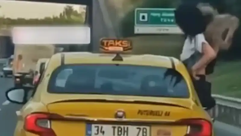 Akılalmaz Taksici Olayı: TEM’de Korku Dolu Anlar!