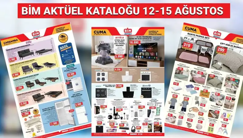 BİM 12-15 Ağustos 2025: Psikoloji, Alım Davranışları ve Yeni Ürün Trendleri